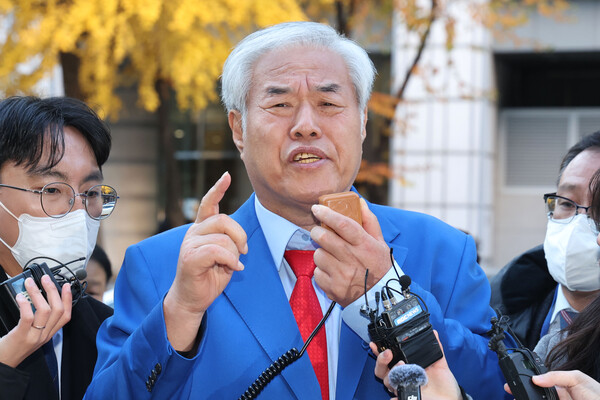 전광훈 사랑제일교회 목사. 