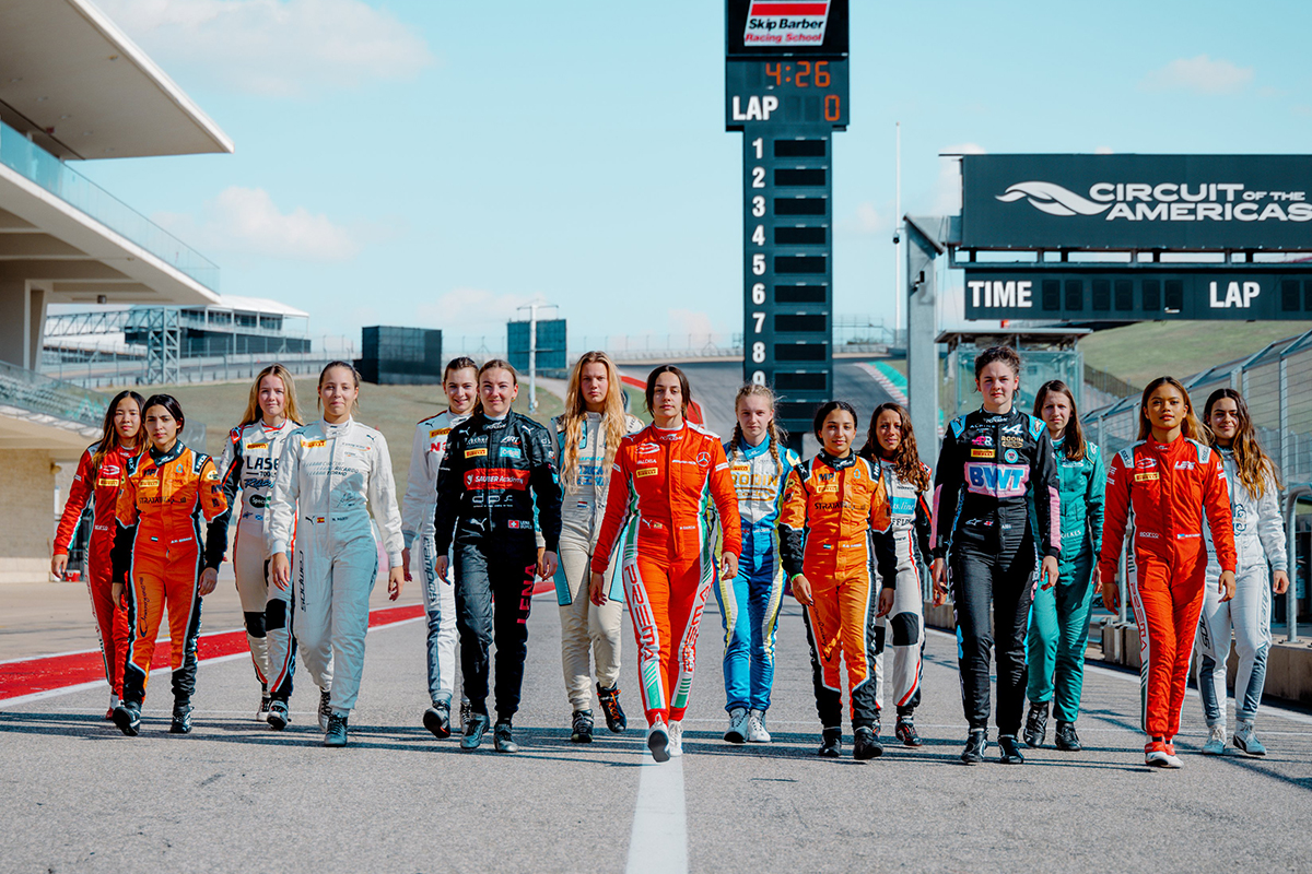사진 출처 = 트위터 '@F1 Academy'