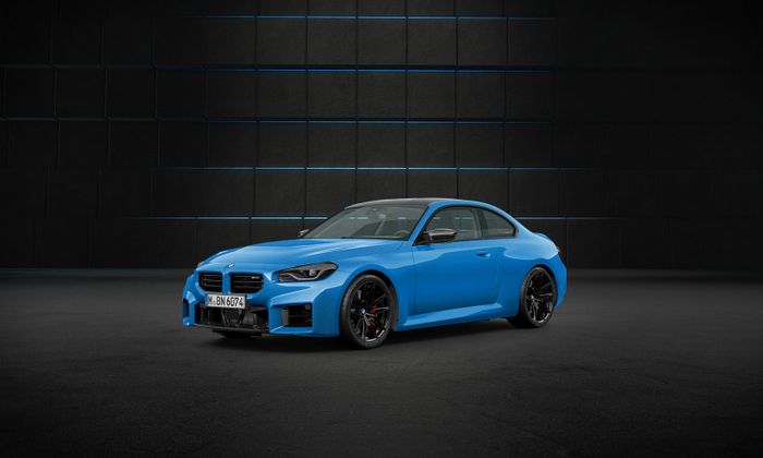 BMW M2 쿠페 프로즌 포티마오 블루 30주년 에디션. ⓒBMW 코리아
