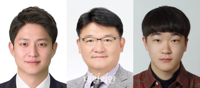 (왼쪽부터)김정민 DGIST 책임연구원, 김동환 책임연구원, 경북대학교 RLRC 이동현 박사과정생.ⓒDGIST