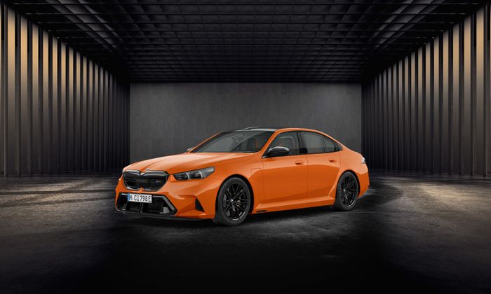 BMW M5 파이어 오렌지 30주년 에디션. ⓒBMW 코리아