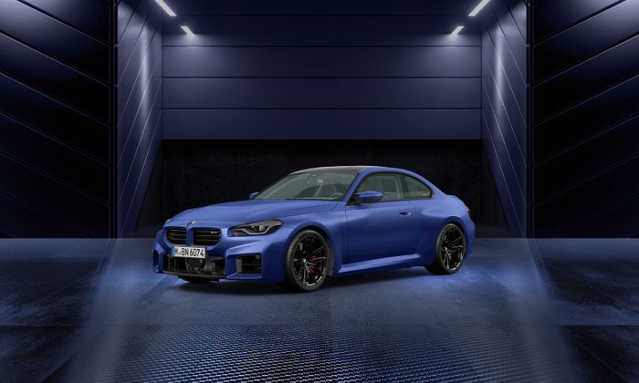 BMW M2 쿠페 프로즌 포티마오 블루 30주년 에디션. ⓒBMW 코리아