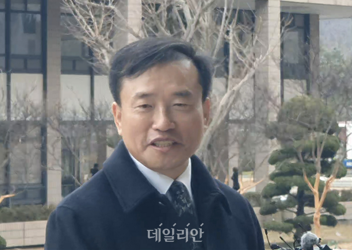 김종철 방송미디어통신위원회 초대 위원장이 19일 오전 과천청사에서 취임 소감을 밝히고 있다.ⓒ데일리안 조인영 기자