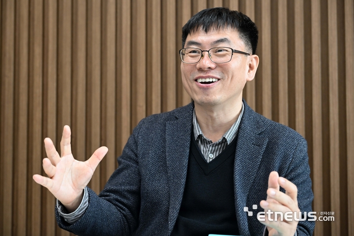 이윤석 GS 비즈플 대표. [사진= 김민수기자 mskim@etnews.com]