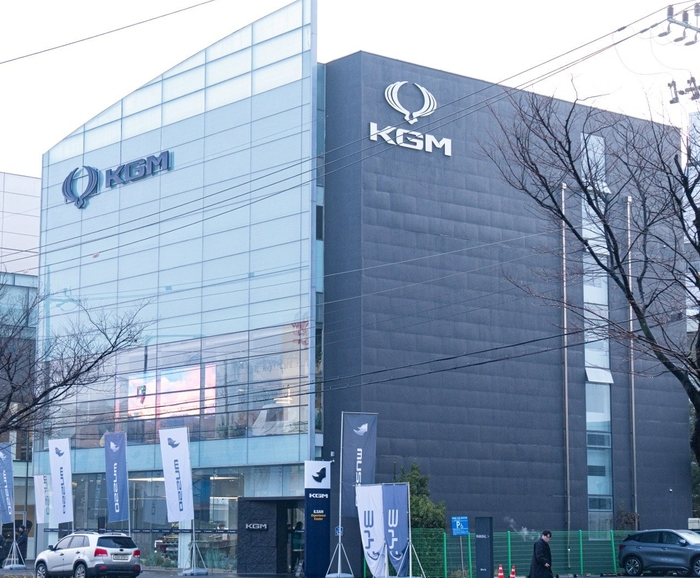 KG모빌리티 경기도 고양 익스피리언스 센터.