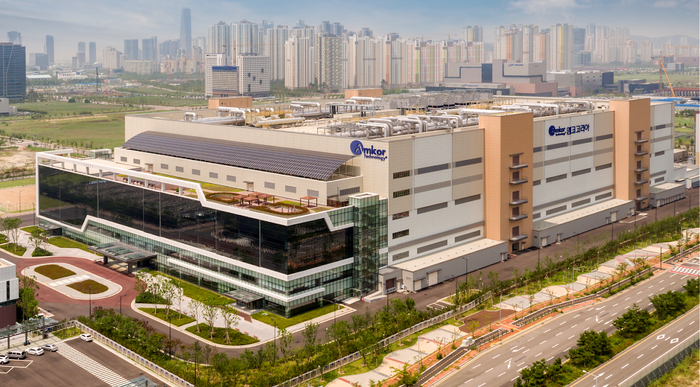 앰코코리아 인천 송도 K5 사업장 전경. (사진=앰코테크놀로지코리아)