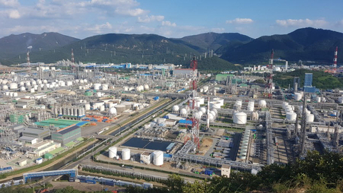 여수국가산업단지.