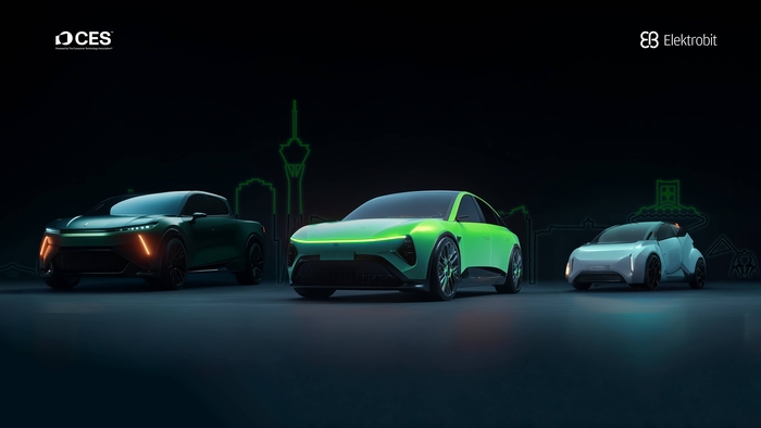 일렉트로비트가 CES 2026에서 적정 규모의 SDV 로드맵을 제시한다.