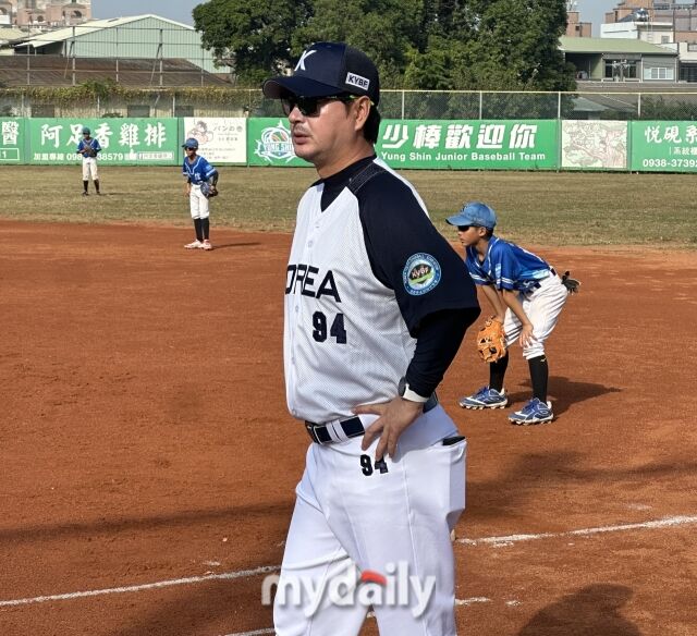 대한유소년야구연맹 20기 꿈나무D대표팀 장재혁 감독(세종시유소년야구단)./대만(타이난)=노찬혁 기자