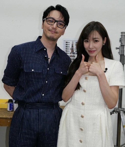 변요한과 티파니 영. 사진출처=변요한 SNS