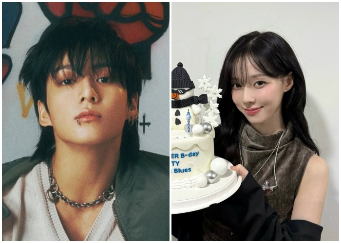 교제설 휩싸인 방탄소년단 정국(왼쪽)과 에스파 윈터. 사진제공 및 출처=빅히트뮤직·에스파 SNS