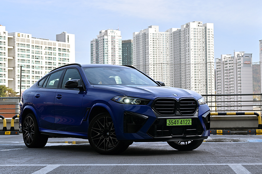 BMW X6 M 컴페티션. 사진: 김학수 기자