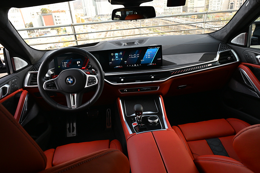 BMW X6 M 컴페티션. 사진: 김학수 기자