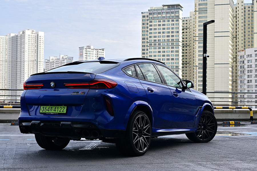 BMW X6 M 컴페티션. 사진: 김학수 기자