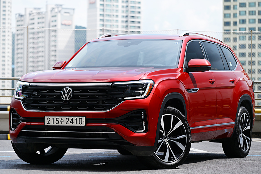 폭스바겐코리아 아틀라스. 사진: 김학수 기자