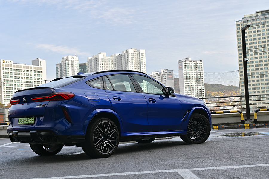 BMW X6 M 컴페티션. 사진: 김학수 기자