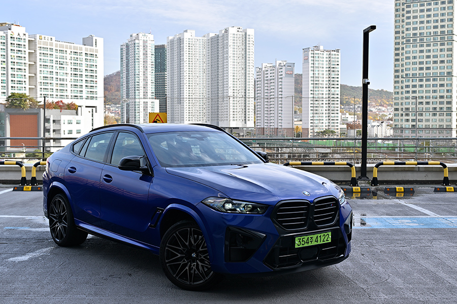 BMW X6 M 컴페티션. 사진: 김학수 기자
