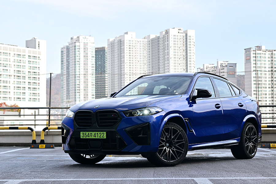 BMW X6 M 컴페티션. 사진: 김학수 기자