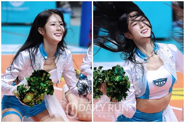 '변함없는 미모, 변치않는 열정'...'치어여신' 박기량이라 가능! [현장_치어리더]