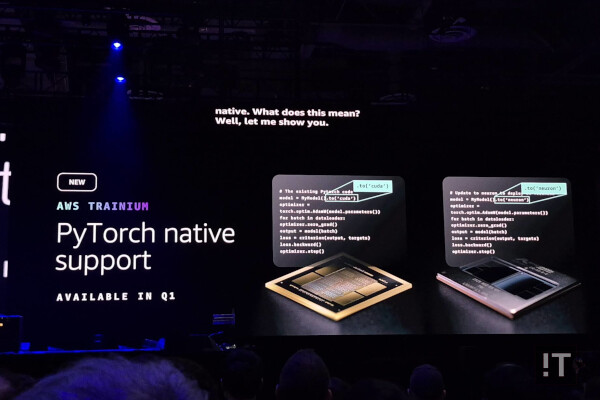 파이토치에서 이제 트레이니움3가 네이티브 지원된다 / 라스베이거스=권용만 기자