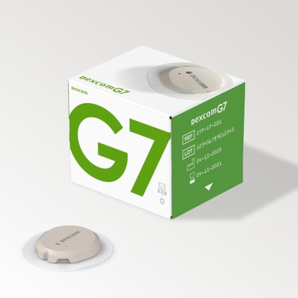 글로벌 연속혈당측정기(CGM) 덱스콤 G7. / 덱스콤