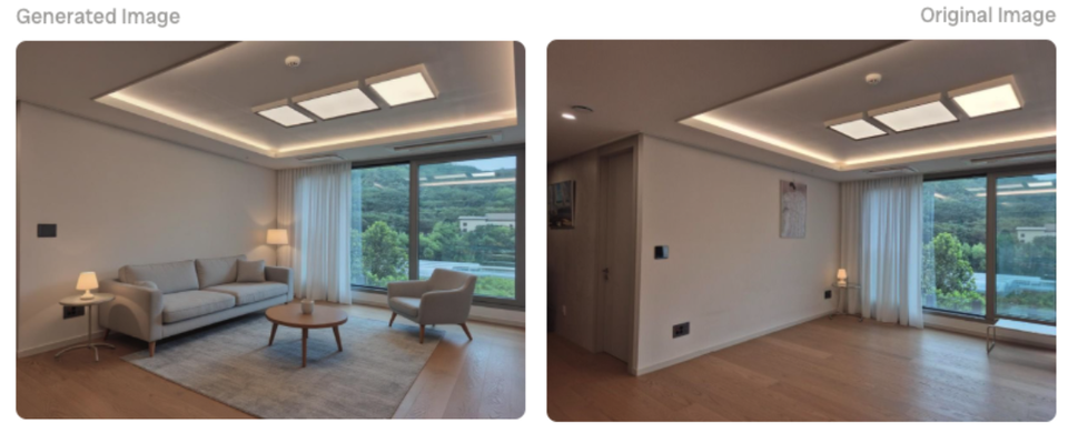 마이공사의 목표는 공간 인식·객체 제거·3D 변환·디자이너 매칭·커머스까지 이어지는 통합 플랫폼을 구현하는 것이다. / 마이공사