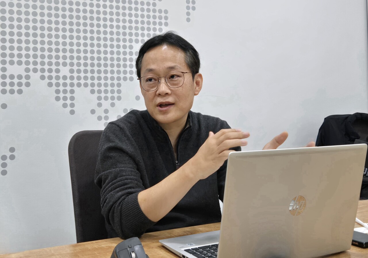 이대희 인젠트 이사가 IT조선과 인터뷰 하고 있다. / 홍주연 기자