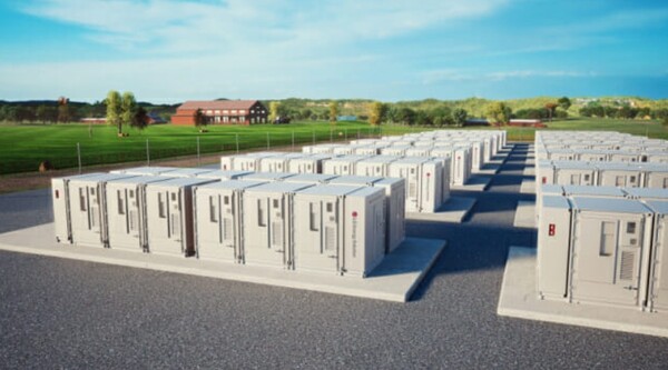 LG에너지솔루션 ESS 전력망 컨테이너 제품. / LG에너지솔루션