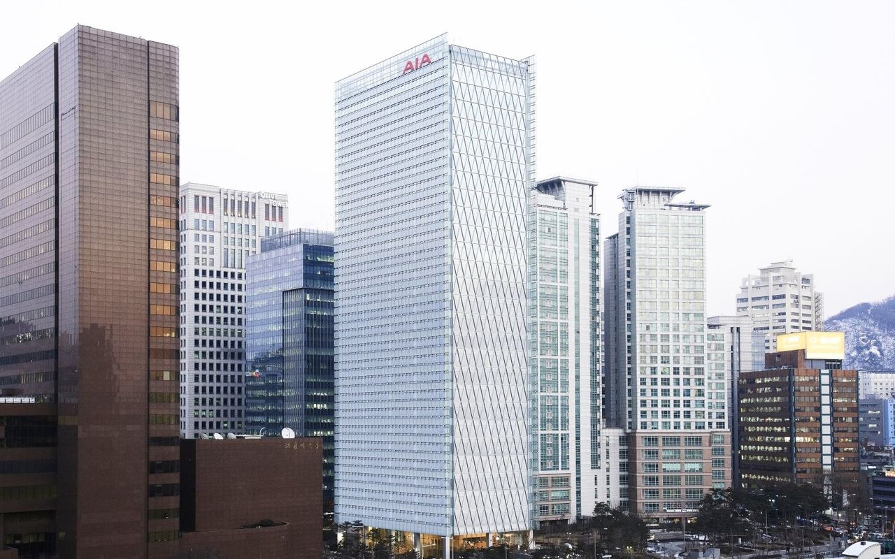 AIA Tower in central Seoul (AIA Korea)