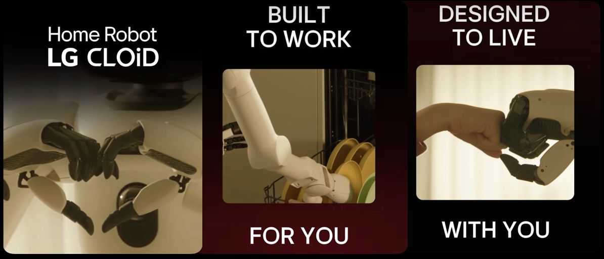 LG CLOiD teaser (Screen captured from LG Electronics' Instagram lg_global)