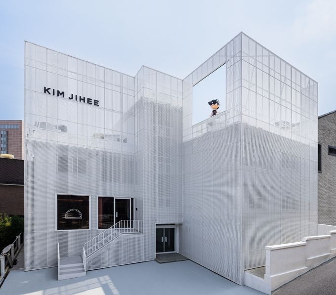 Artist Kim Ji-hee's studio in Gangnam-gu, southern Seoul (Courtesy of Kim Ji-hee)