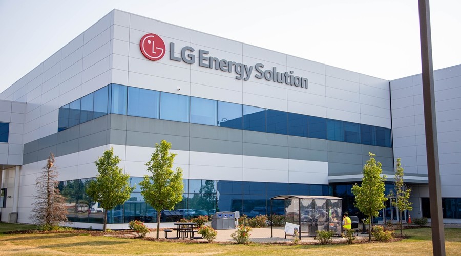 LG에너지솔루션 미시간 홀랜드 공장 전경. (LG엔솔)