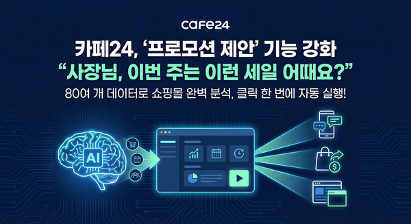 카페24, 프로모션 제안 강화 [사진: 카페24]