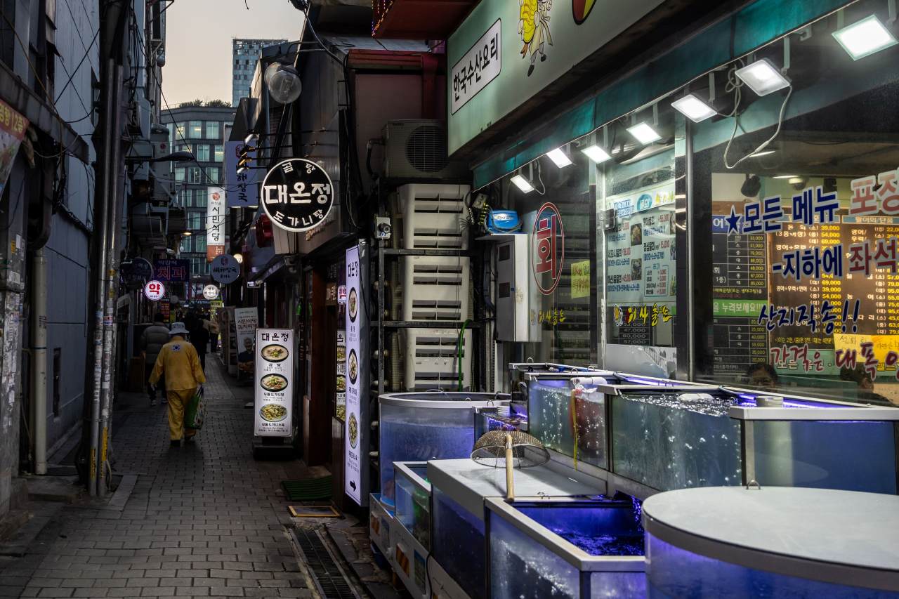 골목 풍경