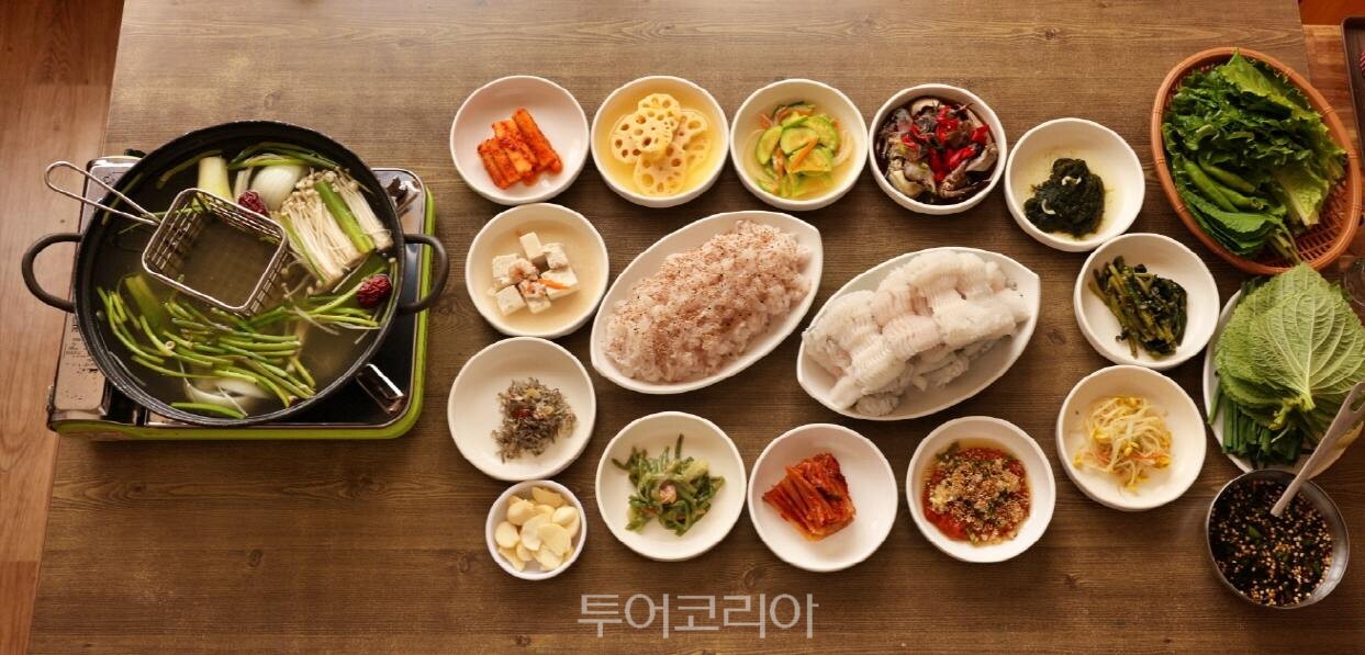 갯장어요리 /사진-전남도