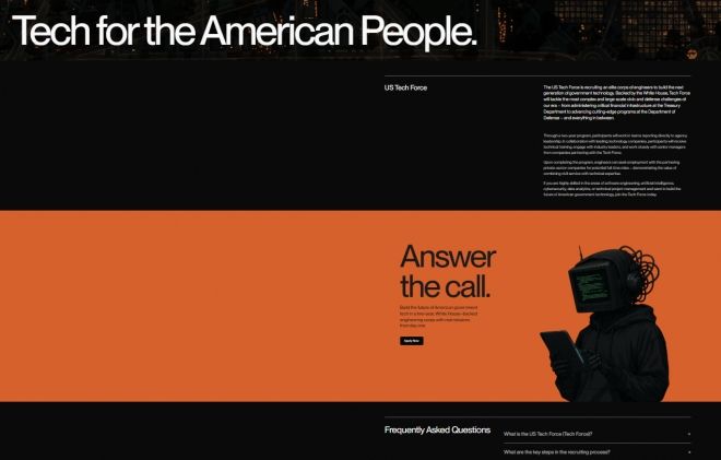引用：U.S. Tech Forceホームページ