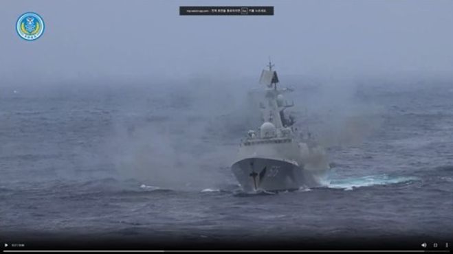  引用：中国人民解放軍東部戦区のSNS