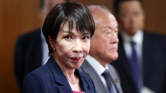 다카이치, 日총리 물 건너 가나…野 3당 