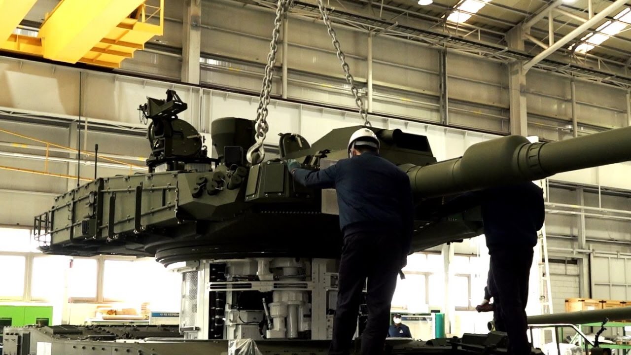 [현장취재] K2 흑표전차 생산 공정 공개! 국방기술품질원 신규 생산 K2 흑표전차 성능 점검 및 생산 공장 현장취재