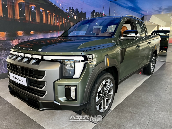 무쏘 그랜드 스타일. 사진ㅣ위수정 기자 wsj0114@sportsseoul.com