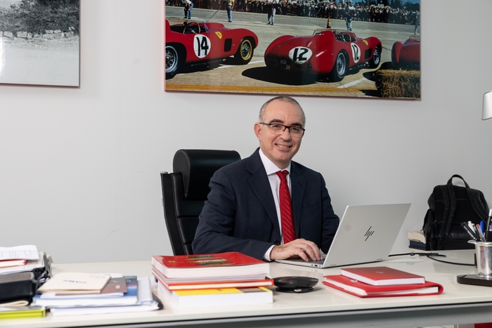 페라리 최고 연구개발 총괄에르네스토 라살란드라 총괄. 사진 |  페라리