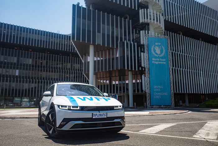 WFP에서 활약중인 아이오닉 5. 사진 | 현대차