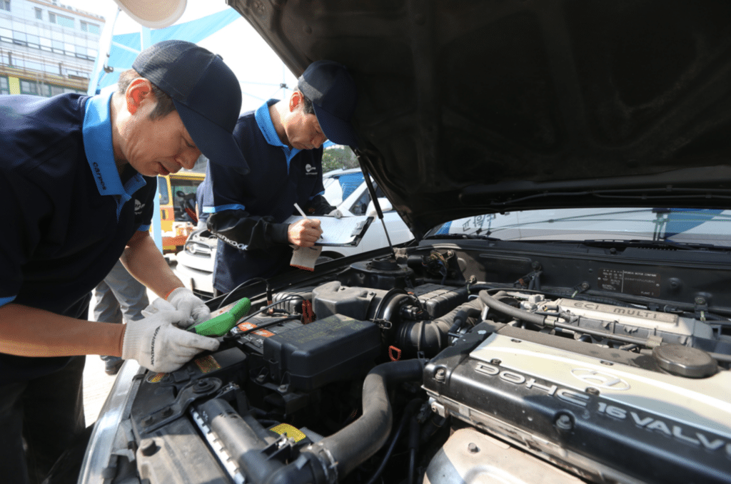 겨울철 타이어 공기압 관리 방법