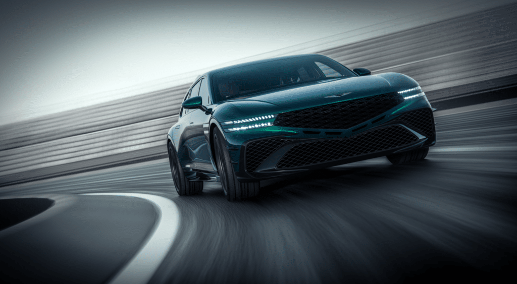 제네시스 G90 윙백 콘셉트 디자인