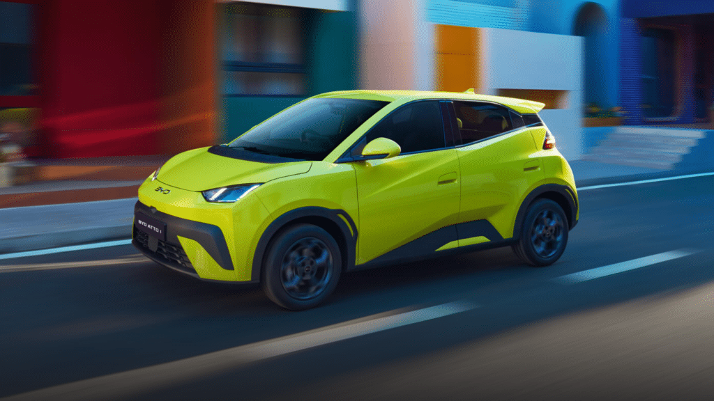 BYD 판매량 감소