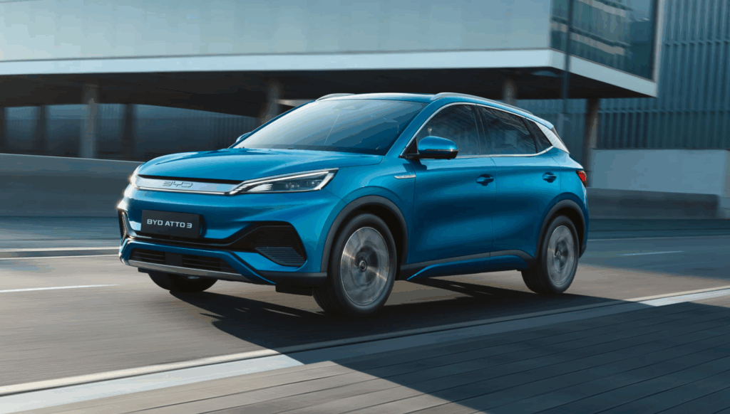 BYD 아토3 국내 판매량