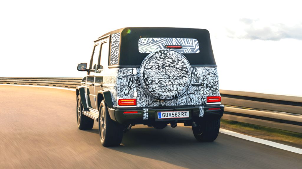 벤츠 G클래스 카브리올레 개발