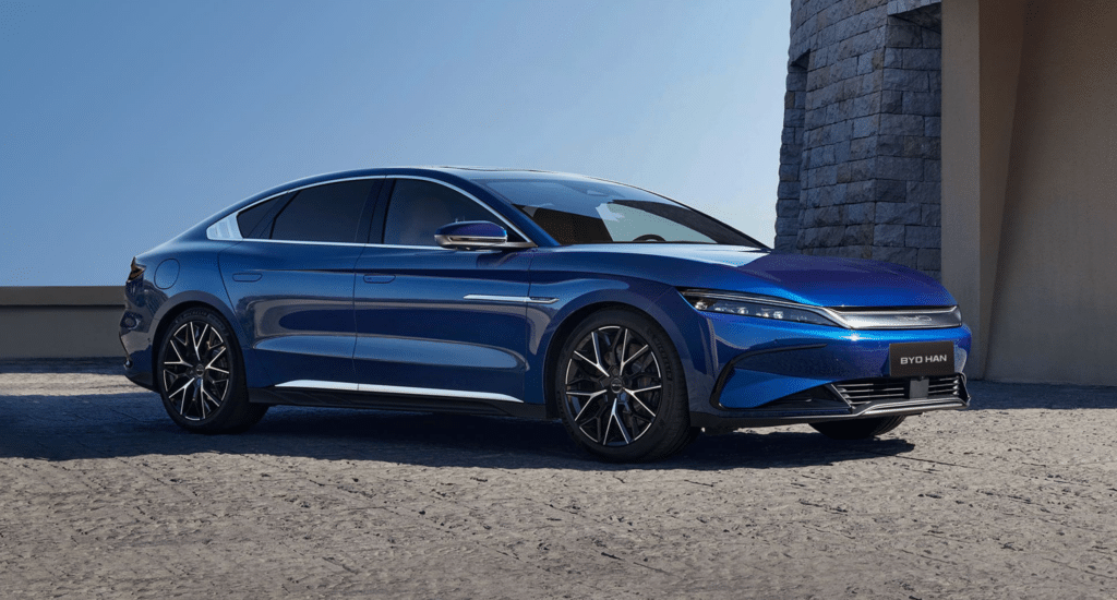 BYD 판매량 감소