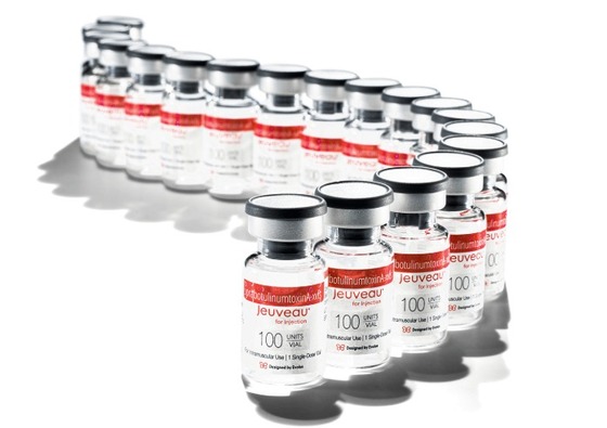 Evolus\'s botulinum toxin Jeuveau (marketed as Nabota in South Korea) sold by Daewoong Pharmaceutical in the U.S. and other countries (Provided by Evolus) / News1