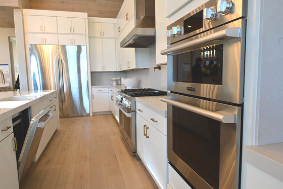  Interior view of the model home for LG Electronics\' ultra-premium built-in appliance brand SKS located in the luxury residential complex Spring Valley in Las Vegas, U.S. / Provided by LG Electronics